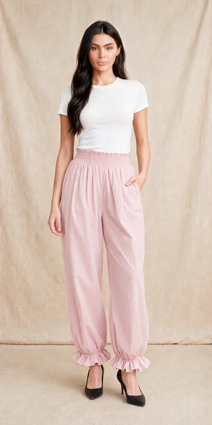 Pantalon sarouel fluide et vaporeux style bohéme