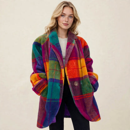 Manteau Arka À Carreaux Multicolore